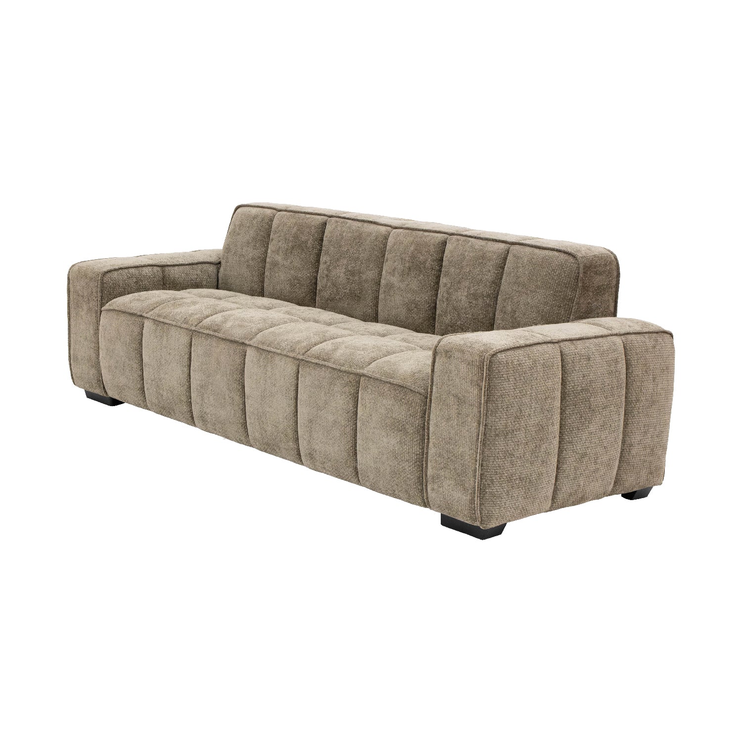 SOFA VERSALLES 3PLZS MARRÓN VISTA EN PERSPECTIVA PRONUNCIADA