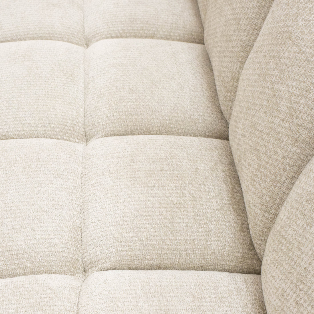 Sofá Versalles Beige 2 Plazas Vista de Detalle del Asiento