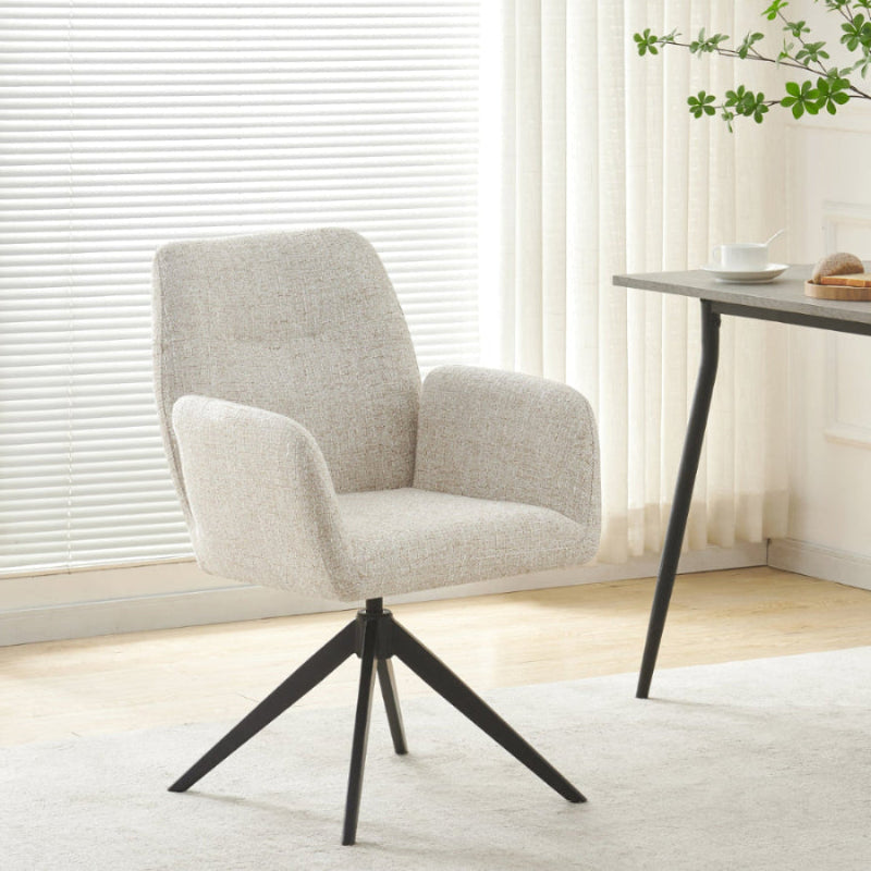 Silla Santiago Beige Vista en Desayunador 