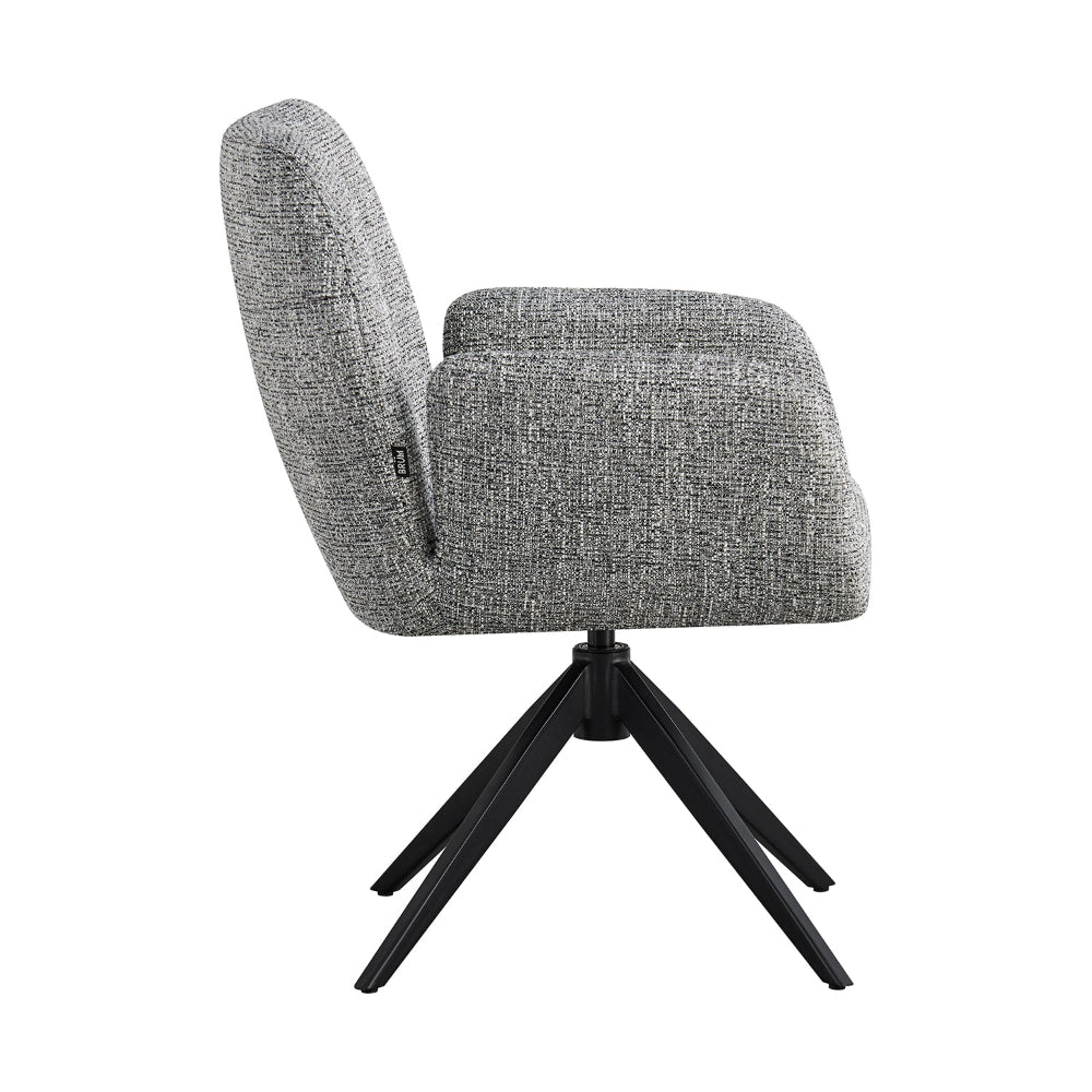 Silla Santiago Beige Vista Lateral 