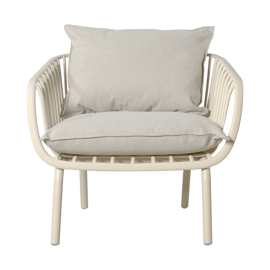 Sillón Individual Las Palmas Beige Vista Frontal