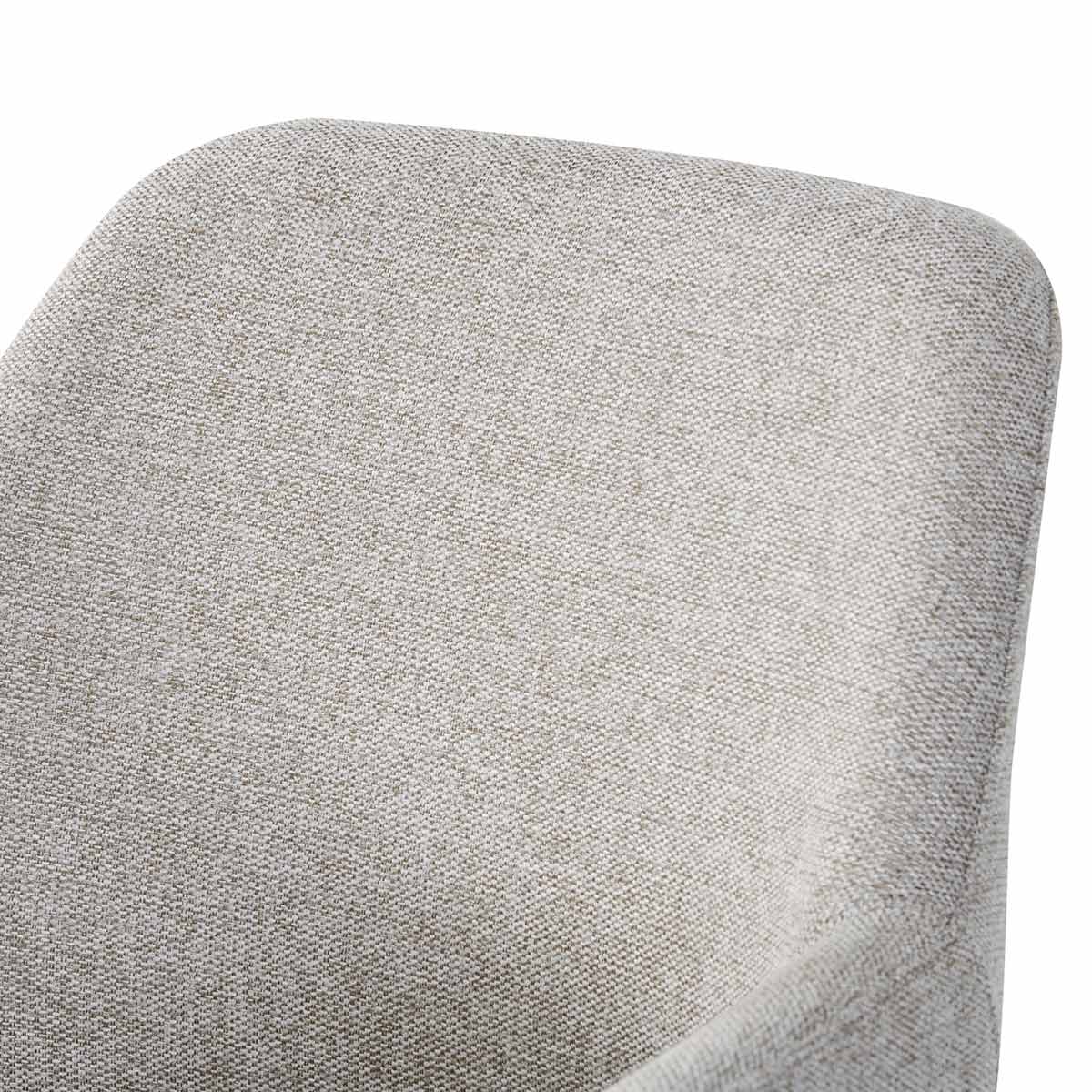 Silla Faro Beige Fondo Blanco Vista en detalle