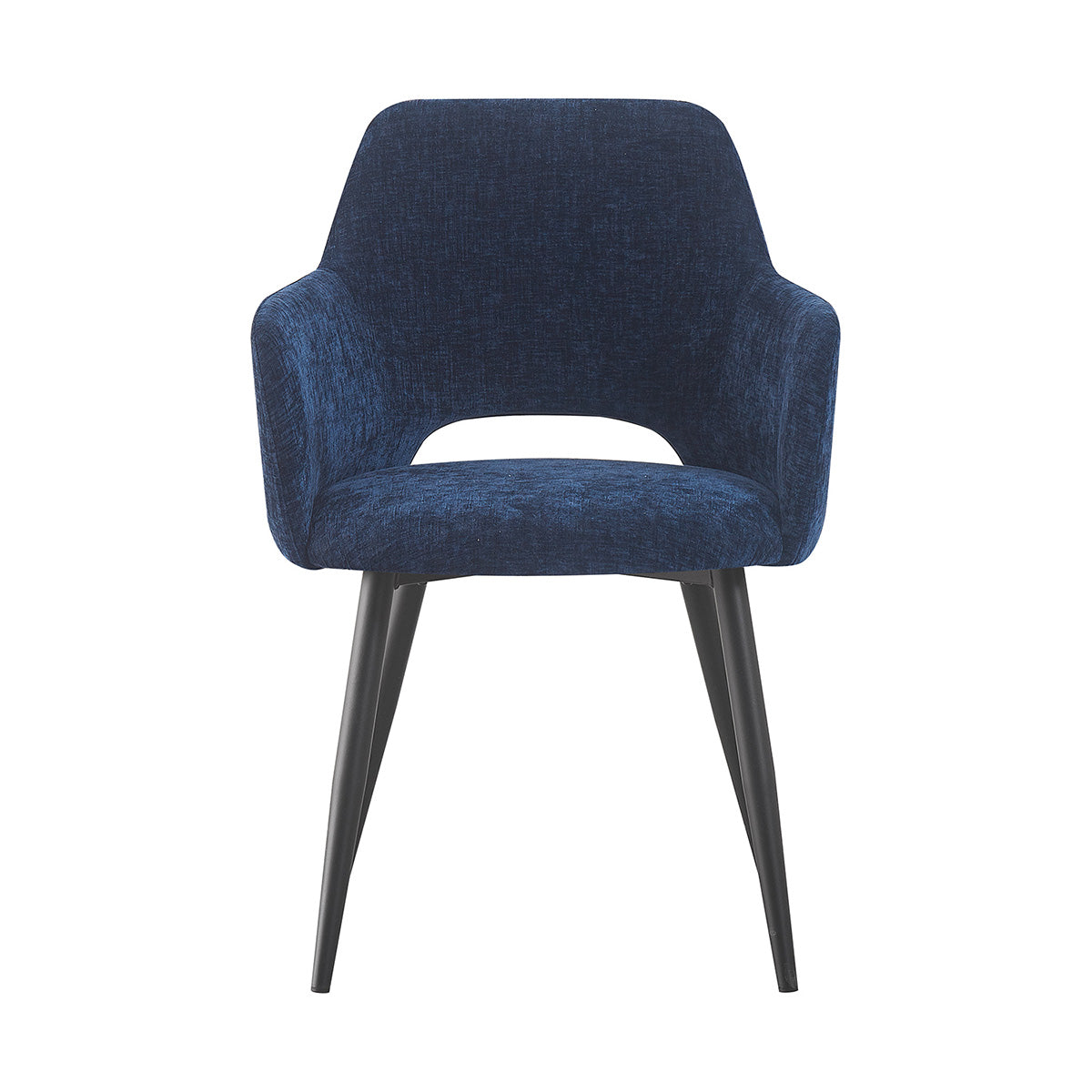 Silla Paris Azul Vista Frontal