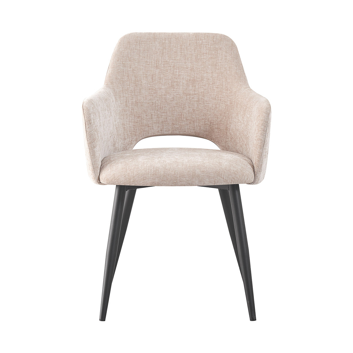 Silla Paris Beige Vista Frontal