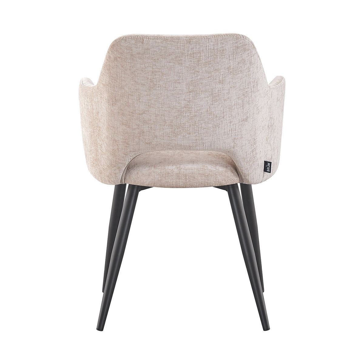 Silla Paris Beige Vista trasera