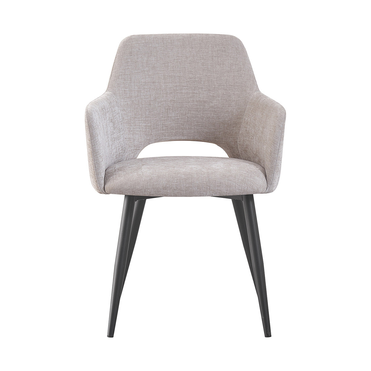 Silla Paris Greige Vista Frontal