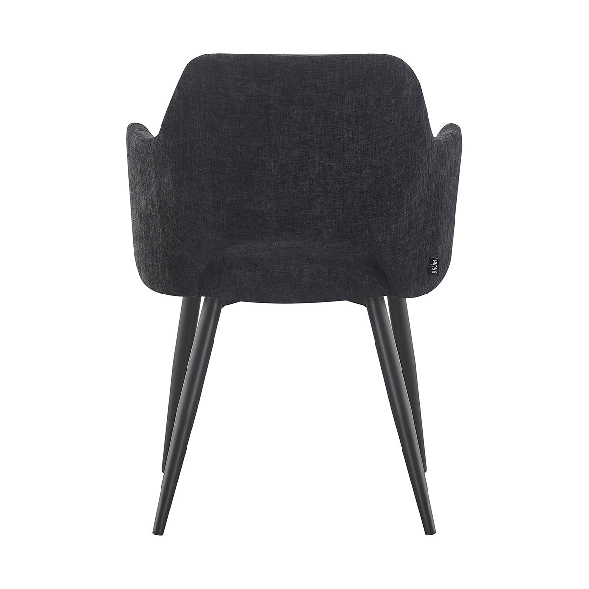 Silla Paris Black Vista Trasera