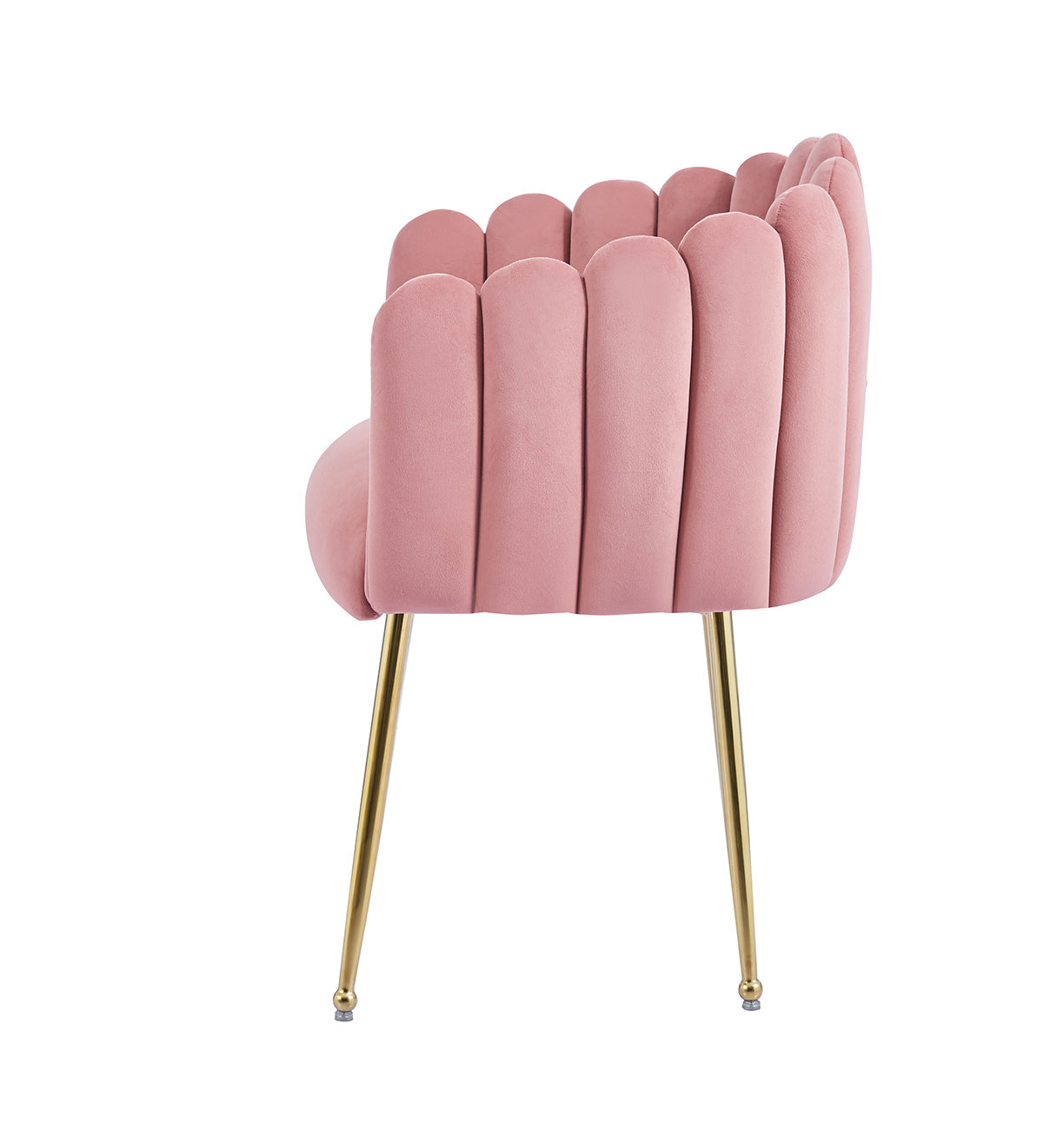 Silla Munich Rosa Vista Lateral