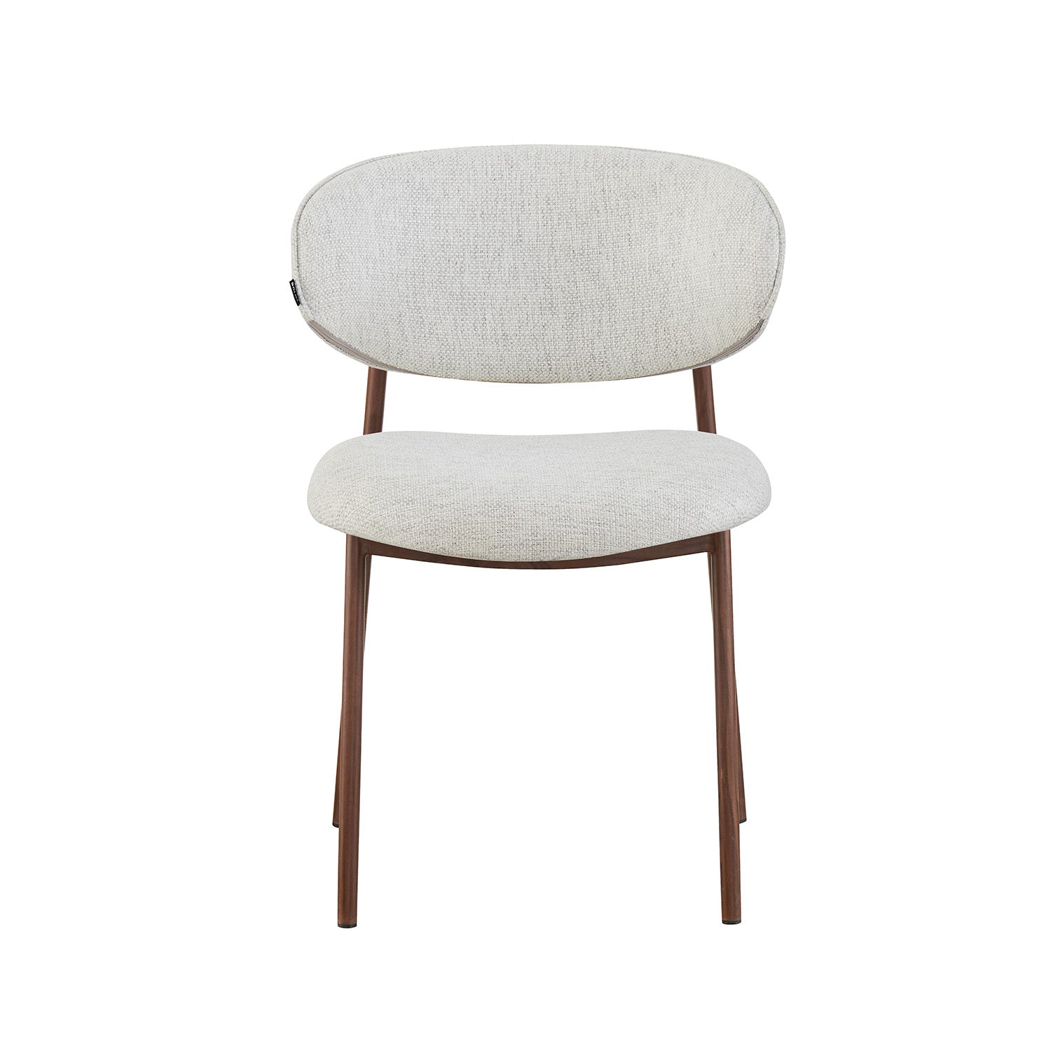 Silla Silicia Gris Vista Frontal