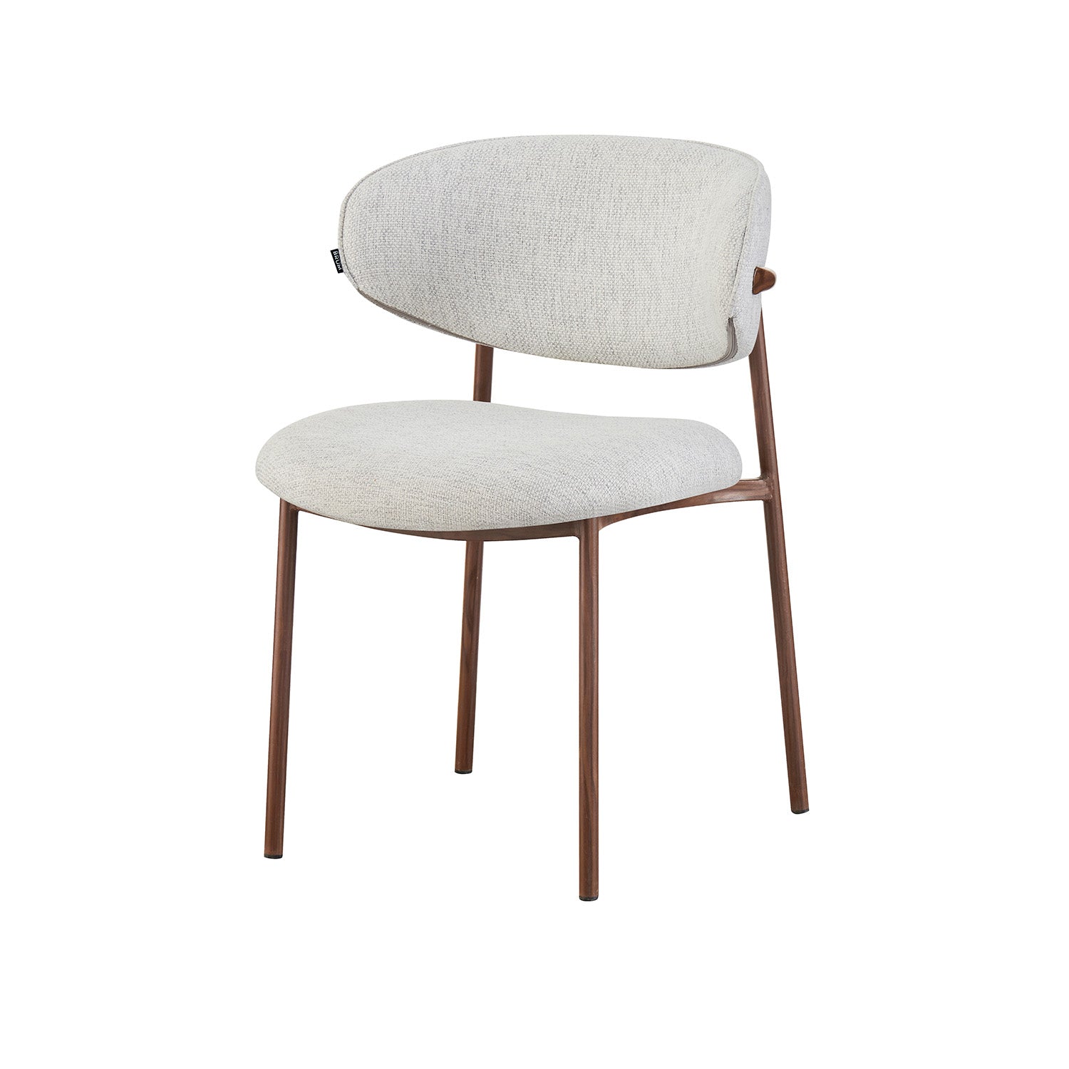 Silla Silicia Gris Vista en Perspectiva