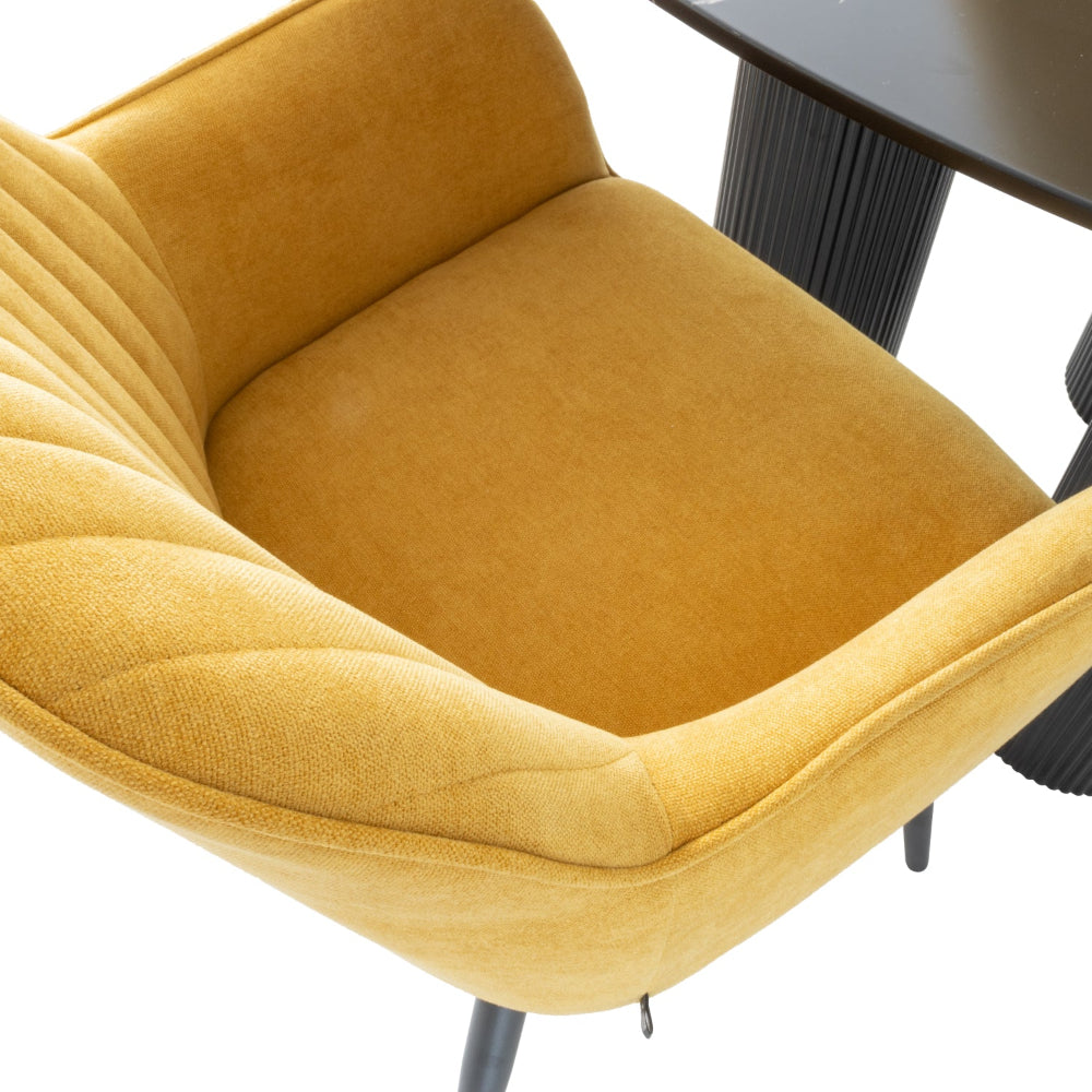 Silla Manchester Amarillo Vista Superior