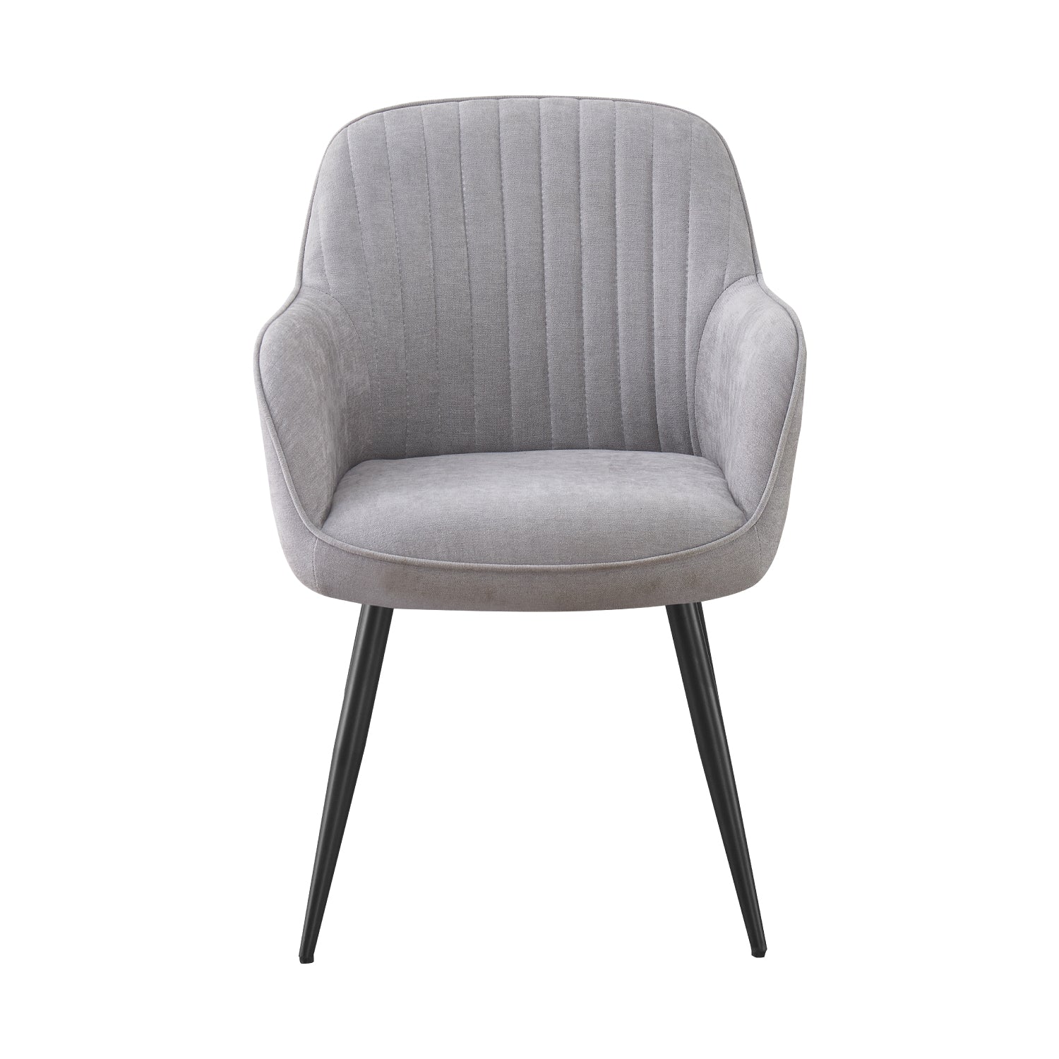 Silla Manchester Gris Vista Frontal