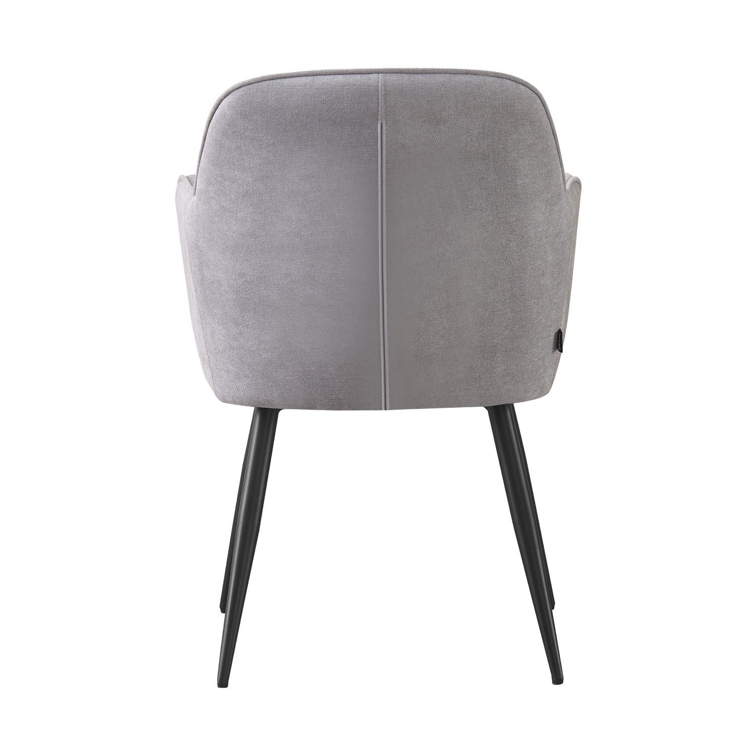 Silla Manchester Gris Vista Trasera