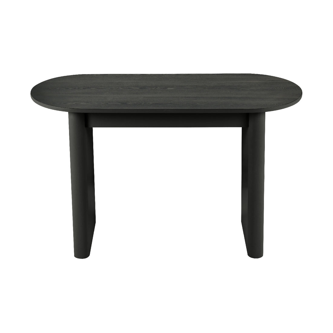 Credenza Togo Negra Vista en Perspectiva Frontal