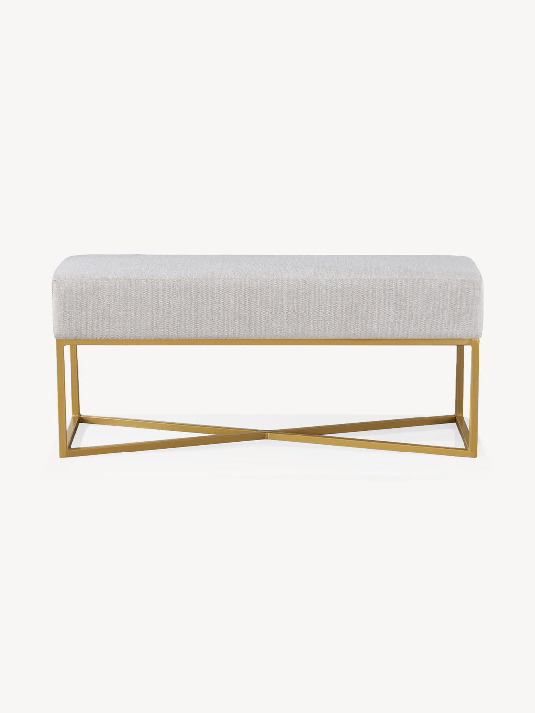 Banca Annecy 110cm Beige Vista Frontal