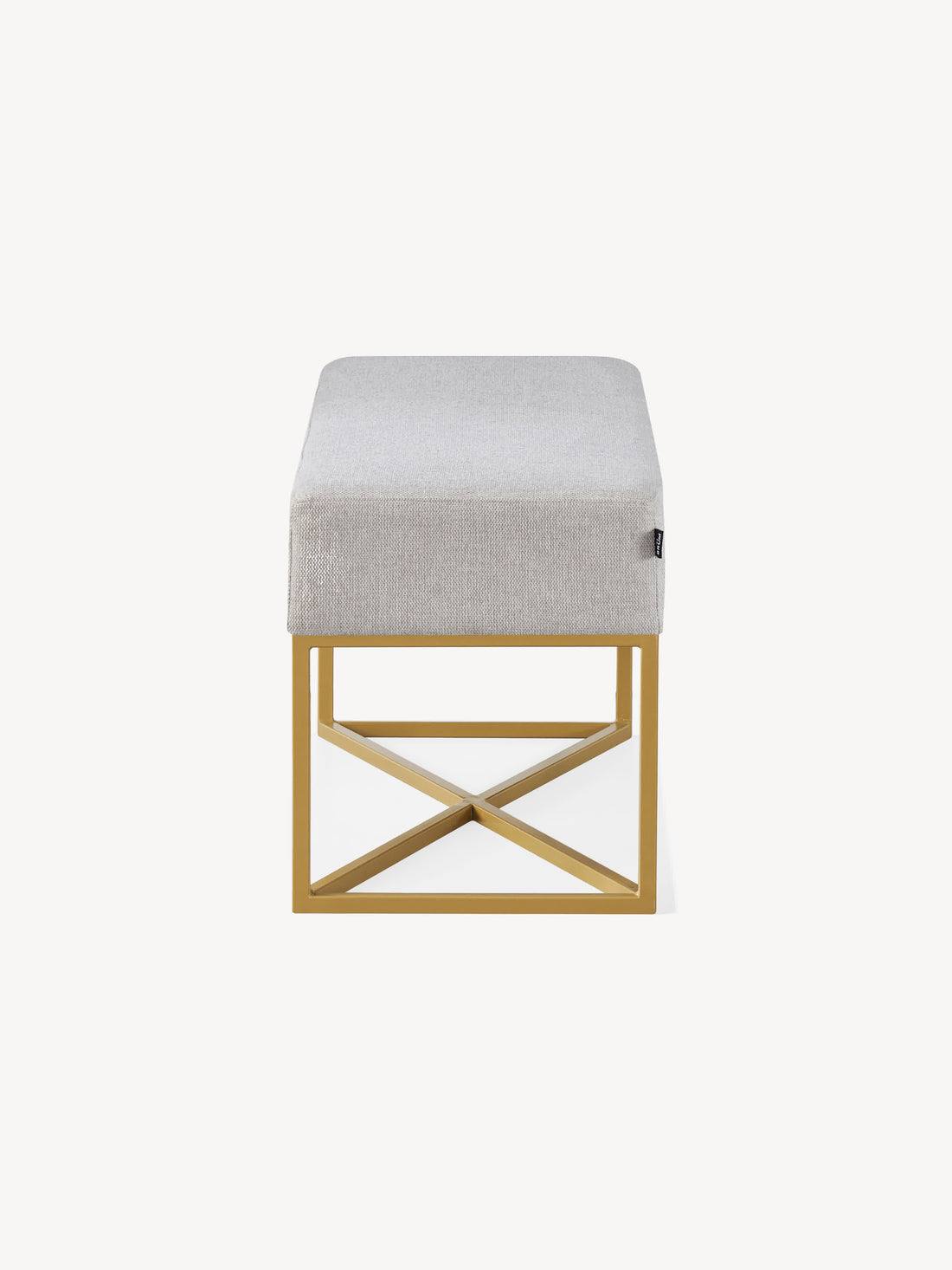 Banca Annecy 110cm Beige Vista Lateral