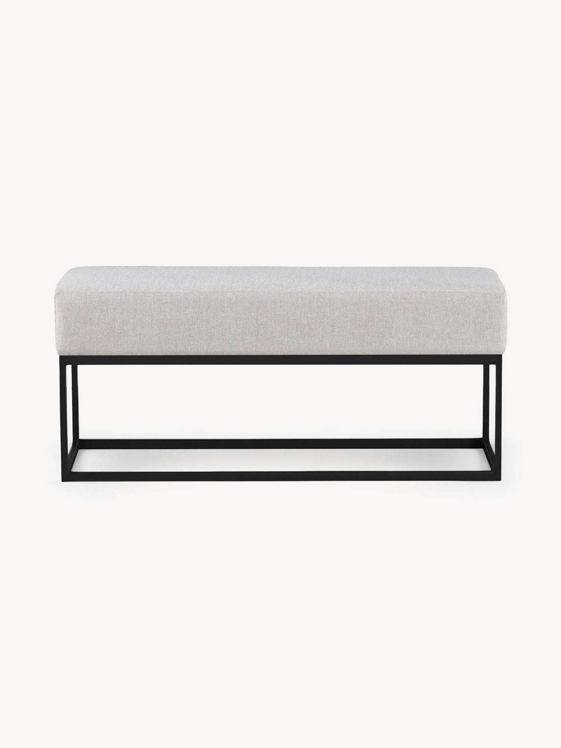 Banca Clermont 110cm Beige Vista Frontal