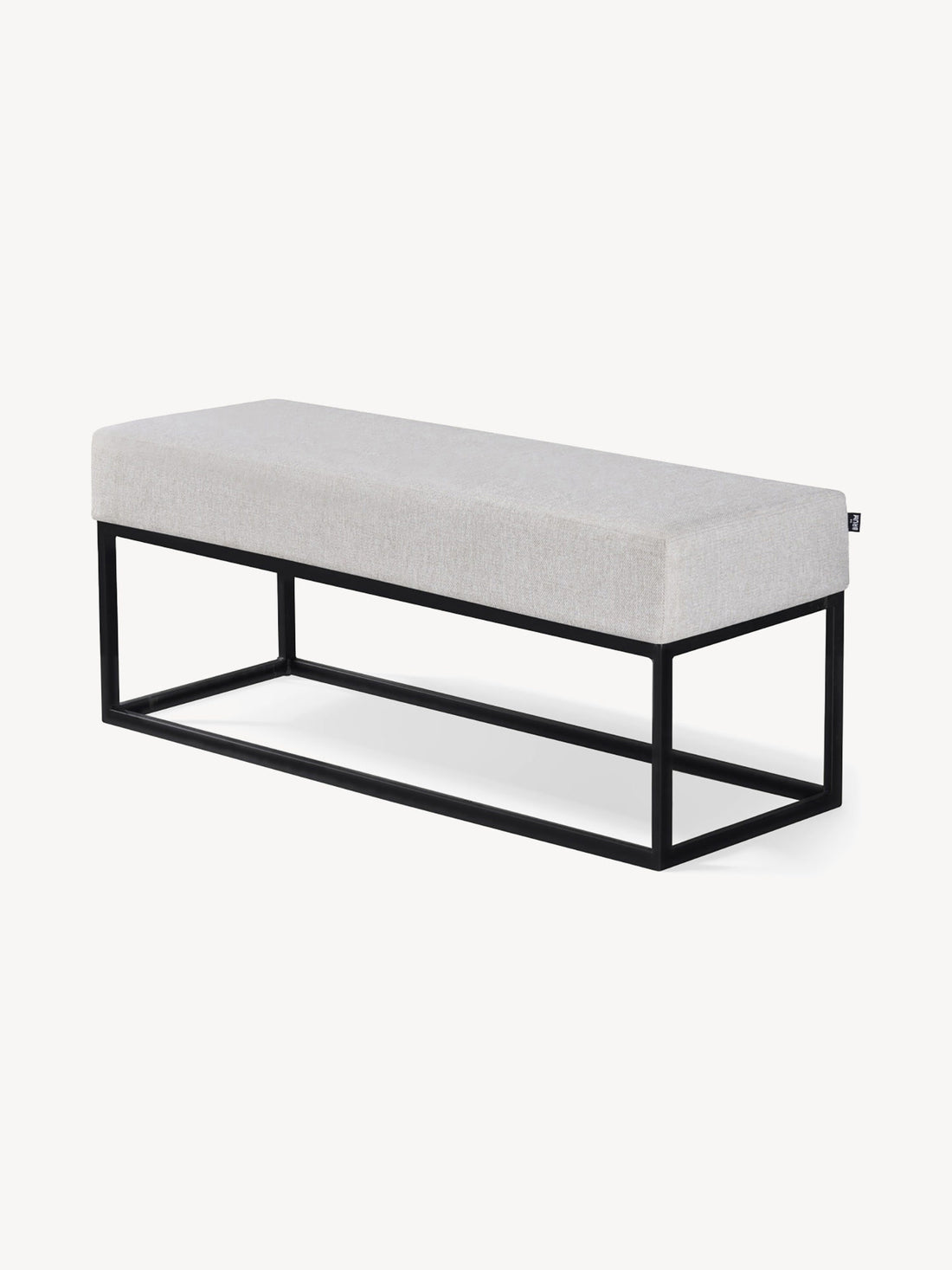 Banca Clermont 140cm Beige Vista en Perspectiva