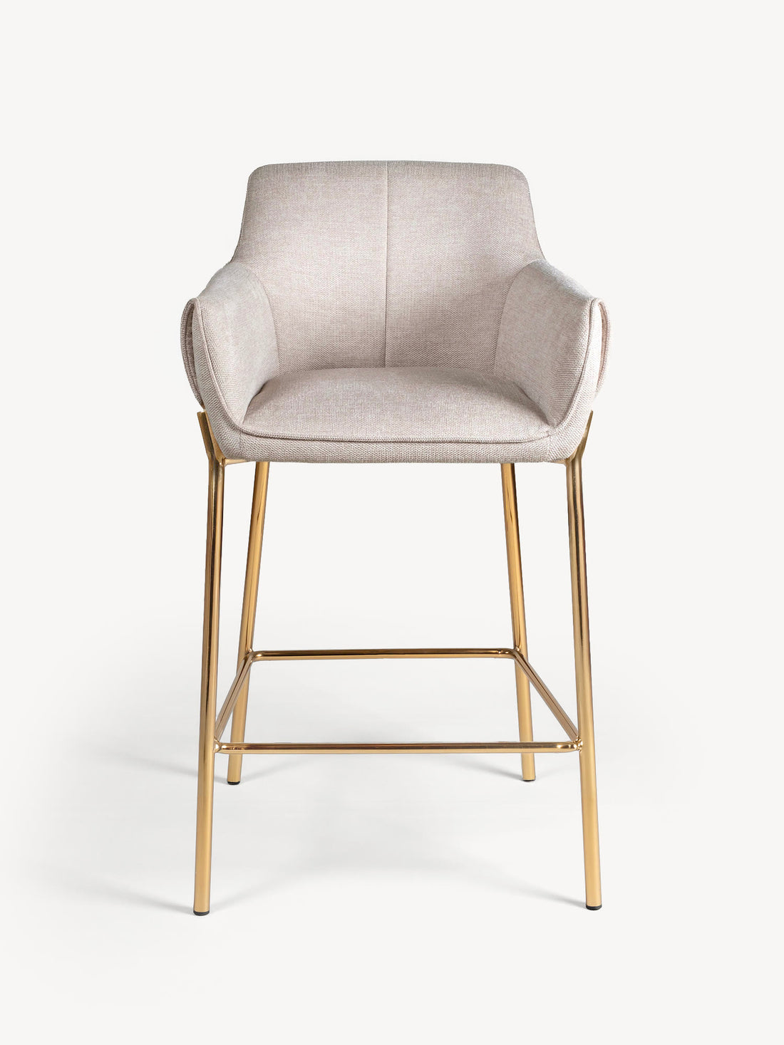 Banco Toronto Beige Vista Frontal