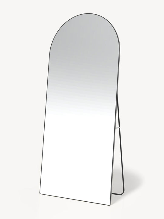 Espejo Seúl 180cm Black Alto Vista en Perspectiva