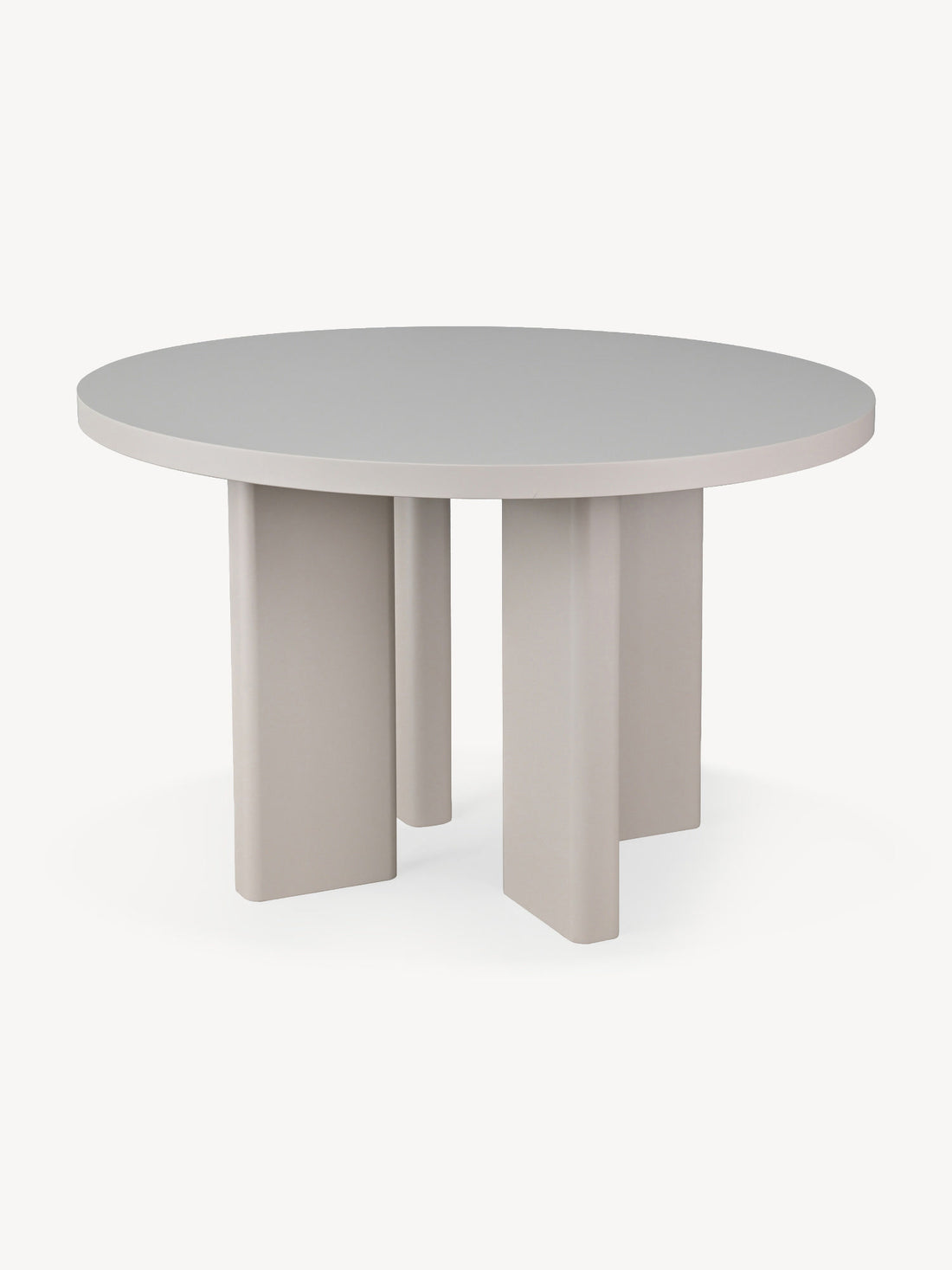Mesa de Comedor Caba Greige Vista en Perspectiva