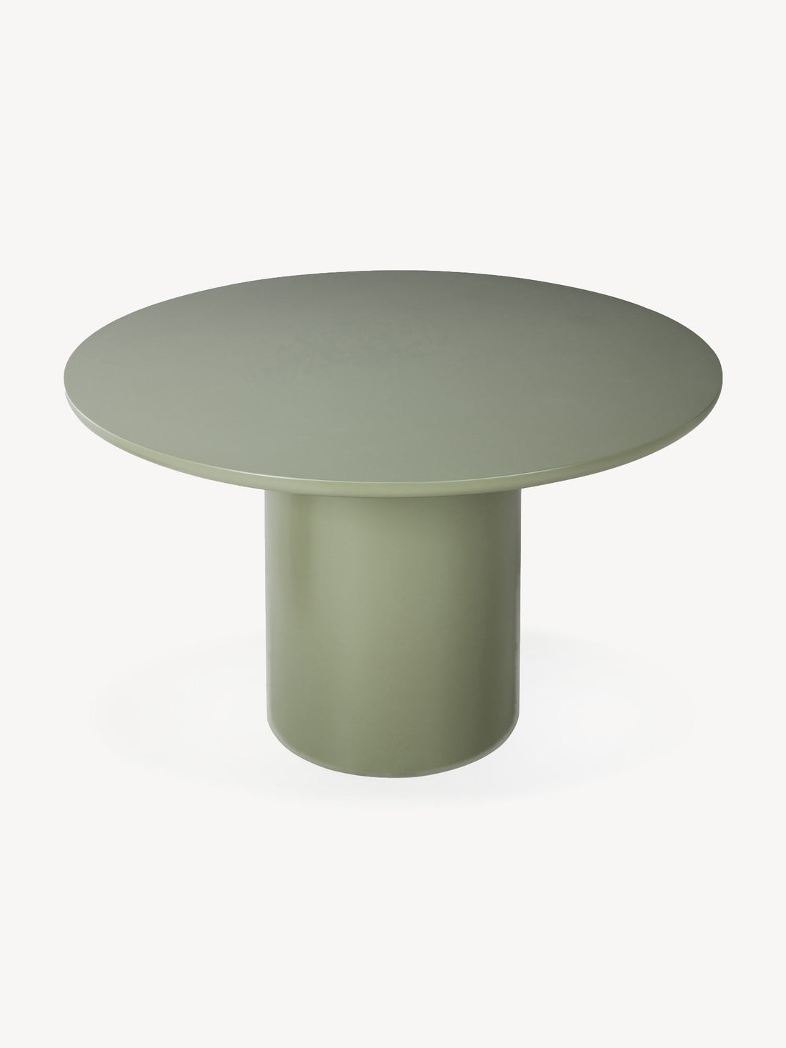 Mesa de Comedor Montenegro Verde Vista en Perspectiva desde Arriba