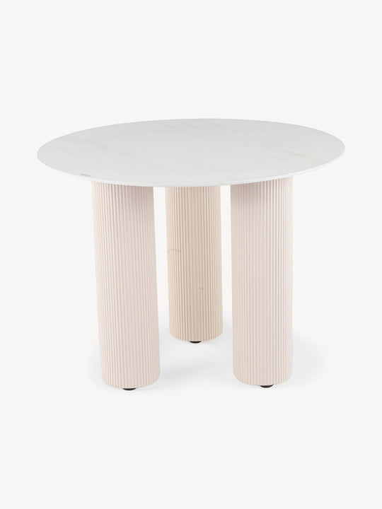 Mesa de Comedor Singapur 100cm Vista en Perspectiva
