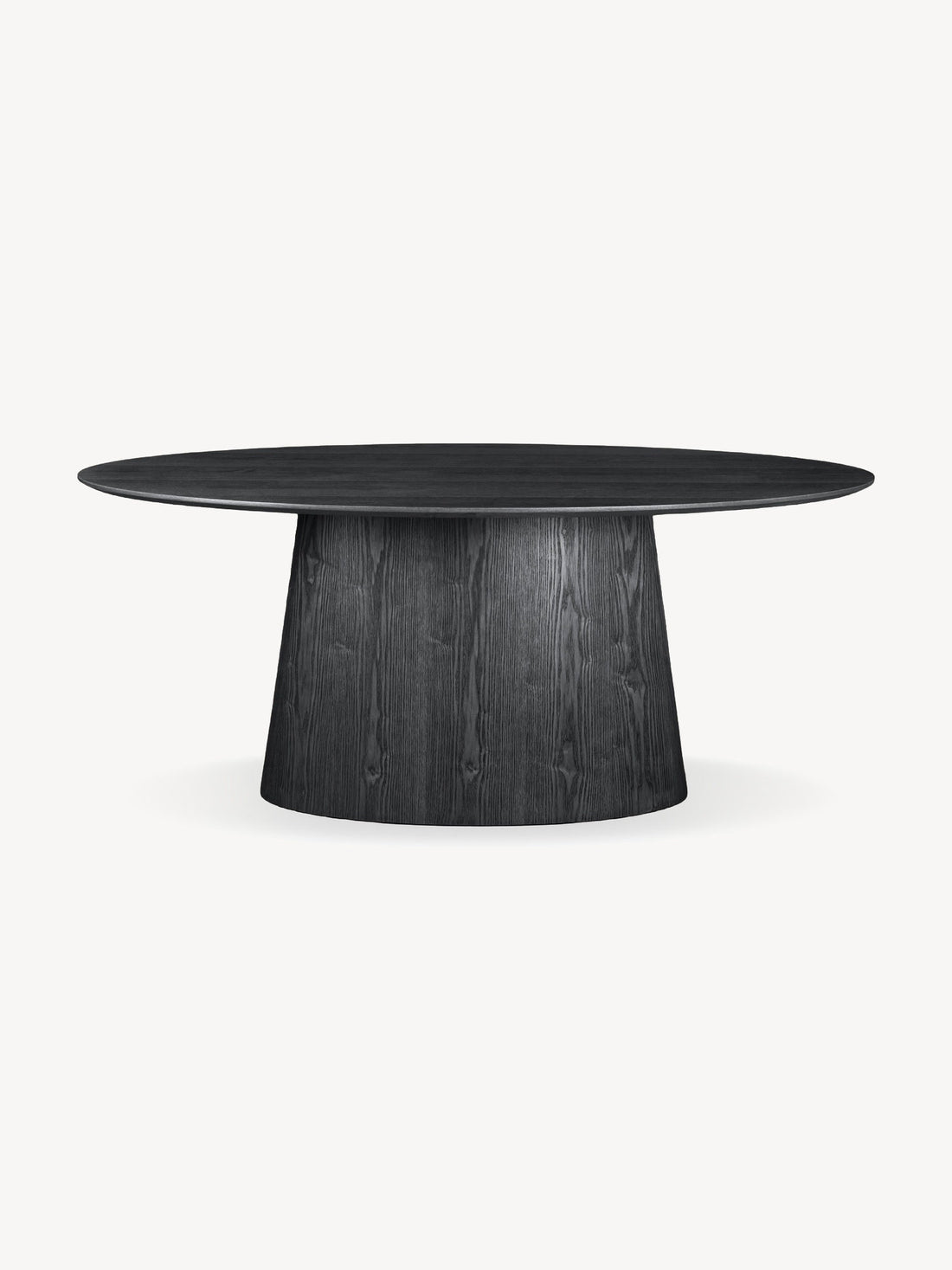 Mesa de Comedor Tokio Negro 180cm Vista Frontal