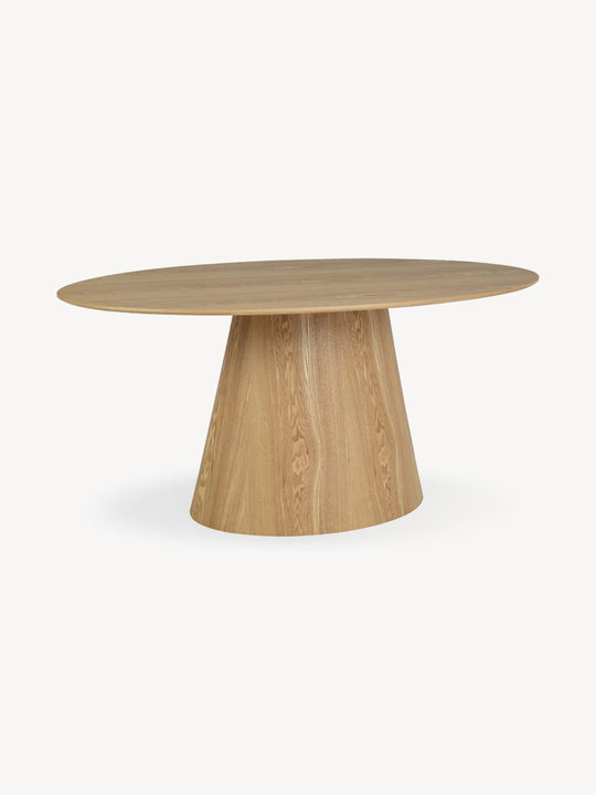 Mesa de Comedor Tokio Natural 220cm Vista en Perspectiva