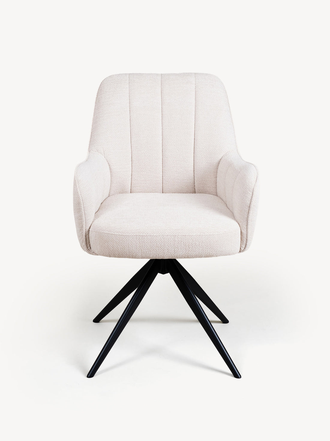 Silla Amsterdam Beige Vista Frontal