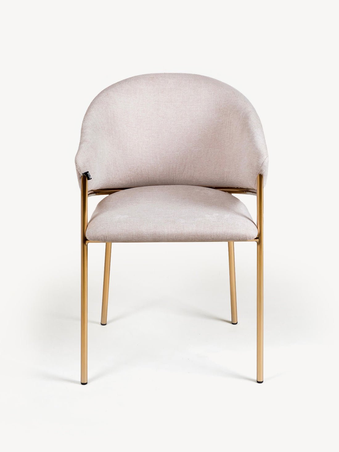 Silla Berlín Beige Vista Frontal