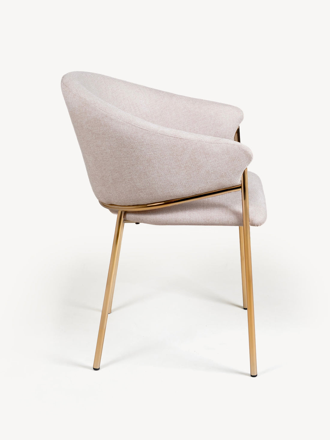 Silla Berlín Beige Vista Lateral