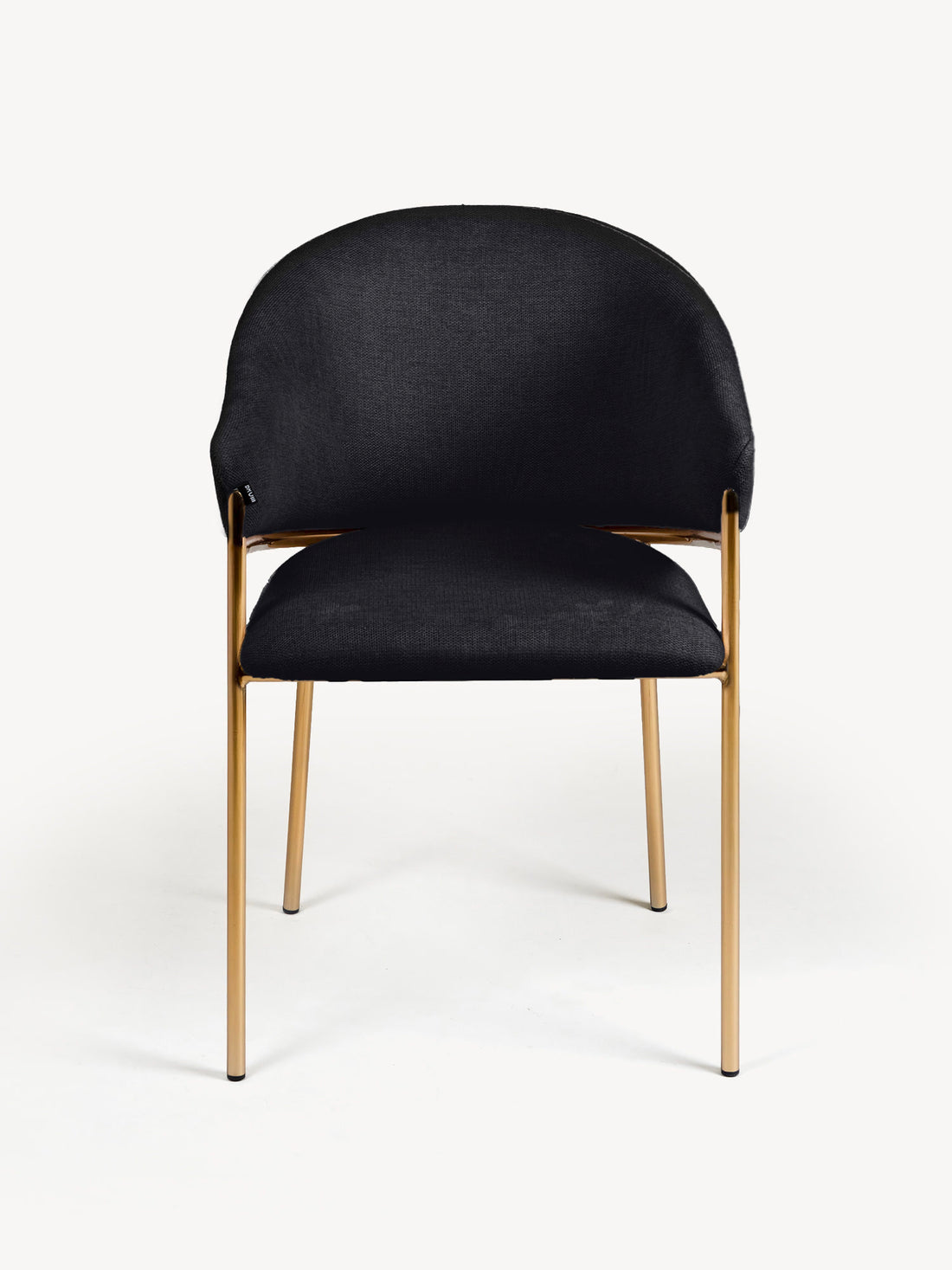 Silla Berlín Negro Vista Frontal