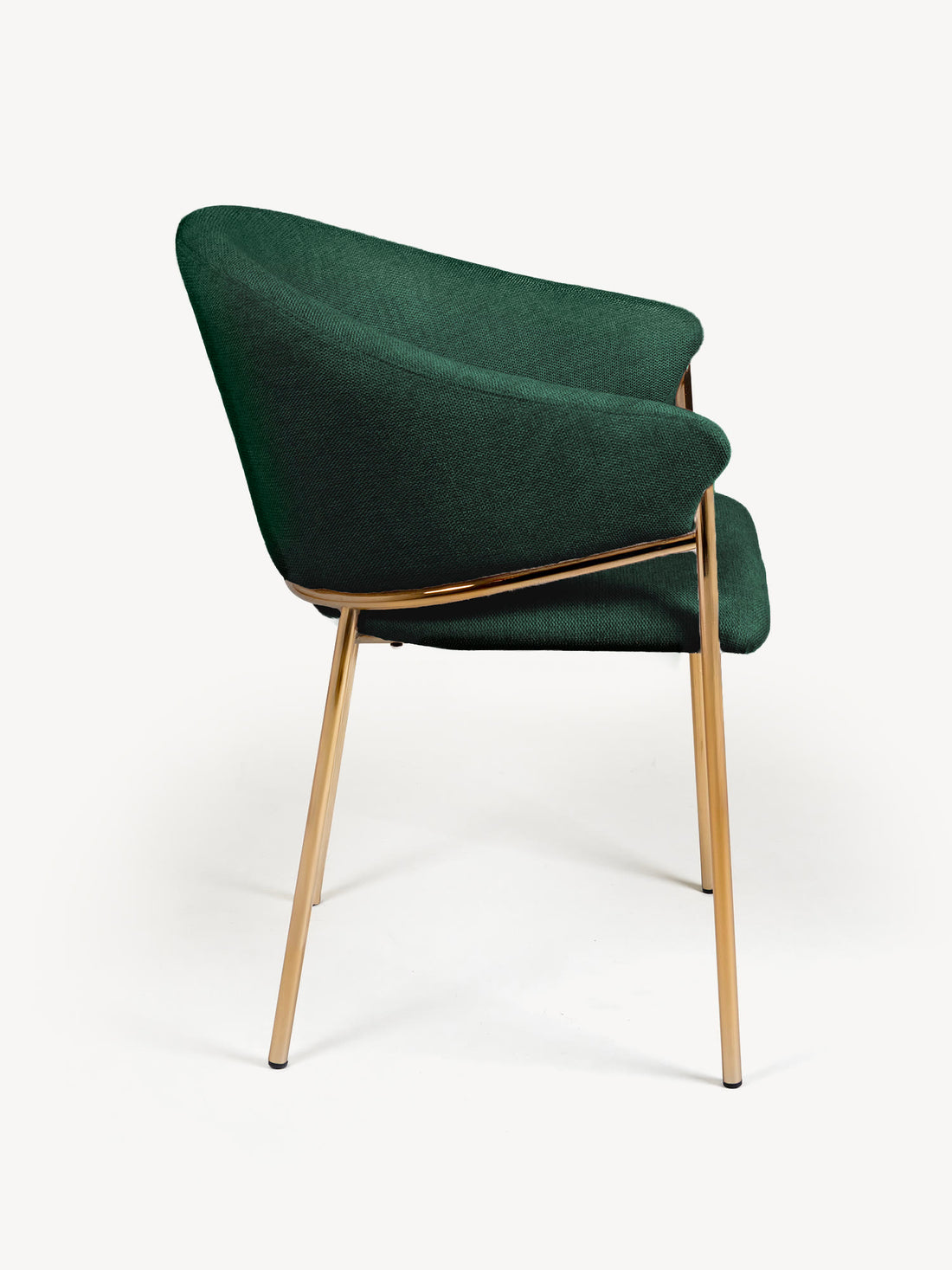 Silla Berlín Verde Vista Lateral