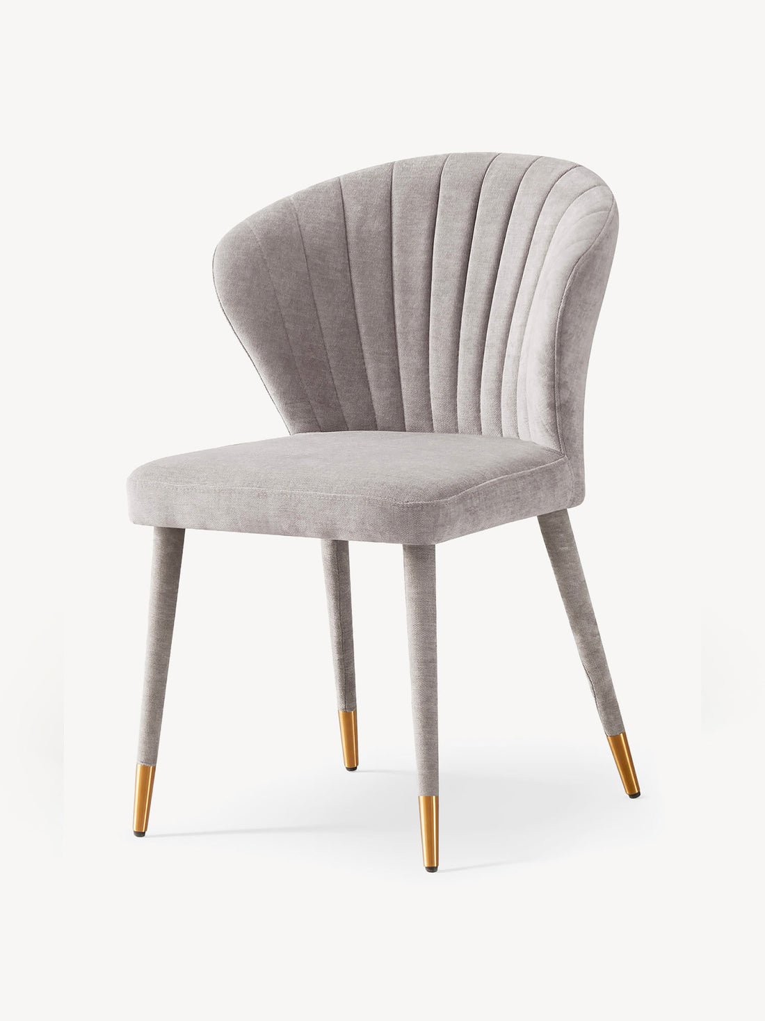 Silla Copenhague Gris Vista en Perspectiva