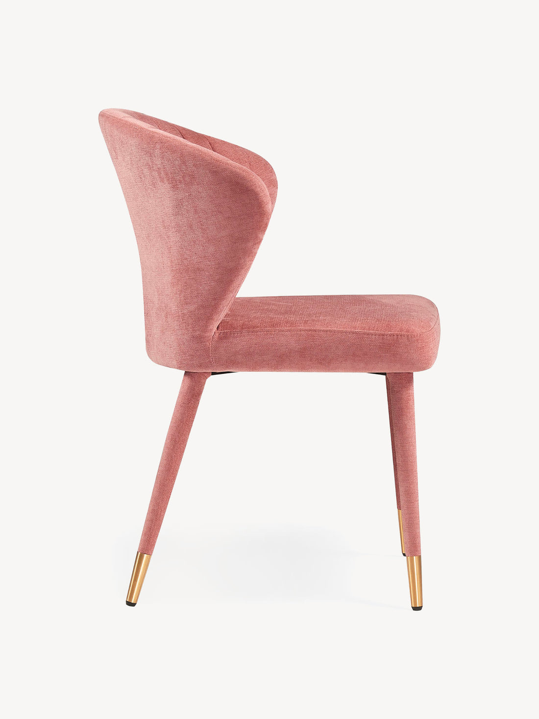 Silla Copenhague Rosa Vista Lateral