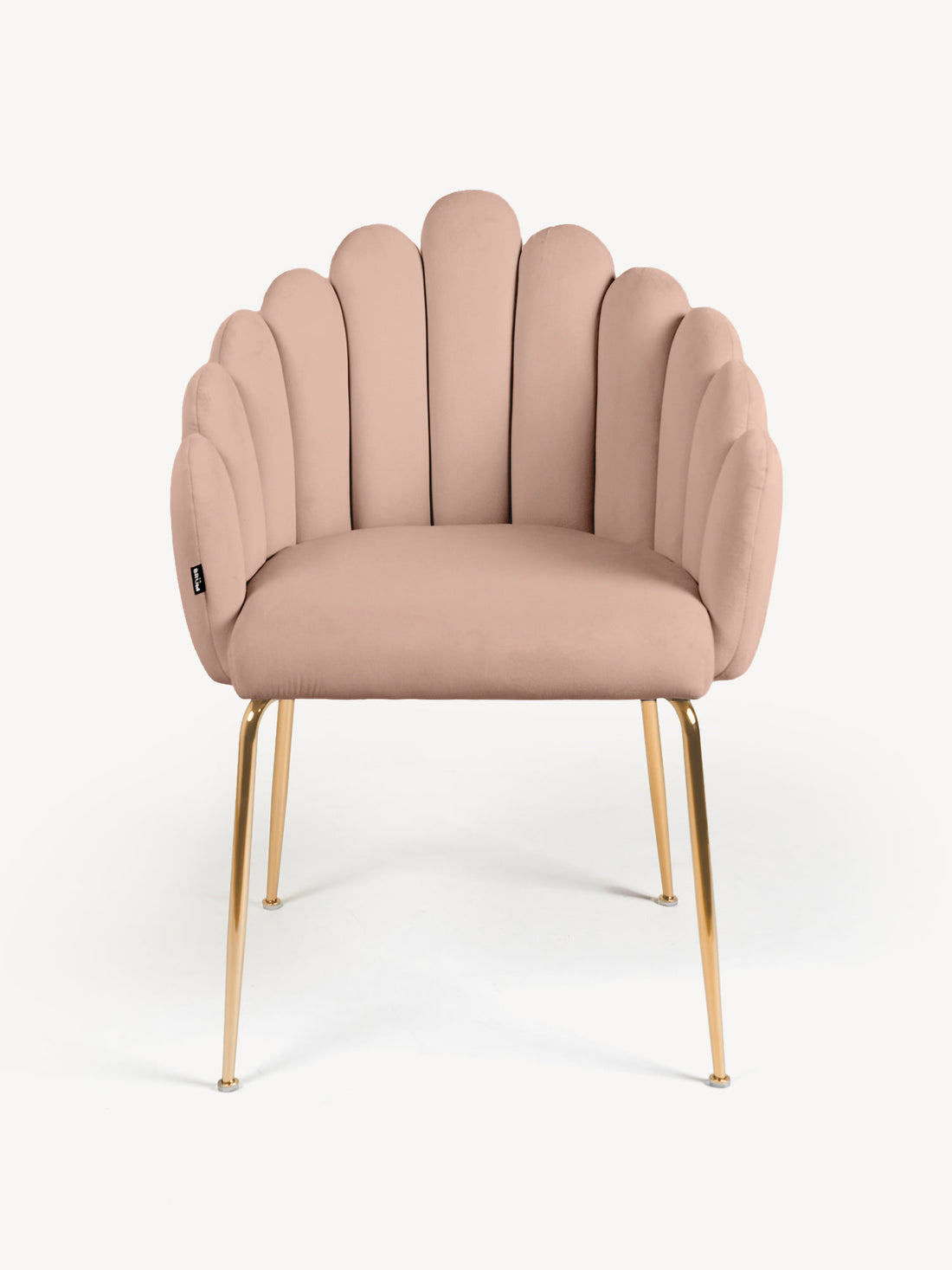 Silla Cordoba Beige Vista Frontal