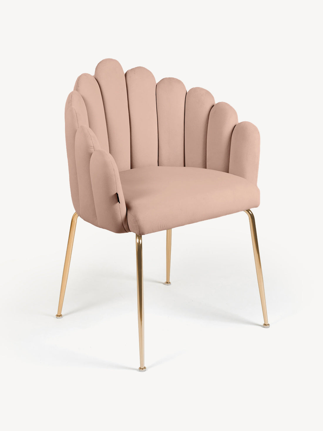 Silla Cordoba Beige Vista en Perspectiva