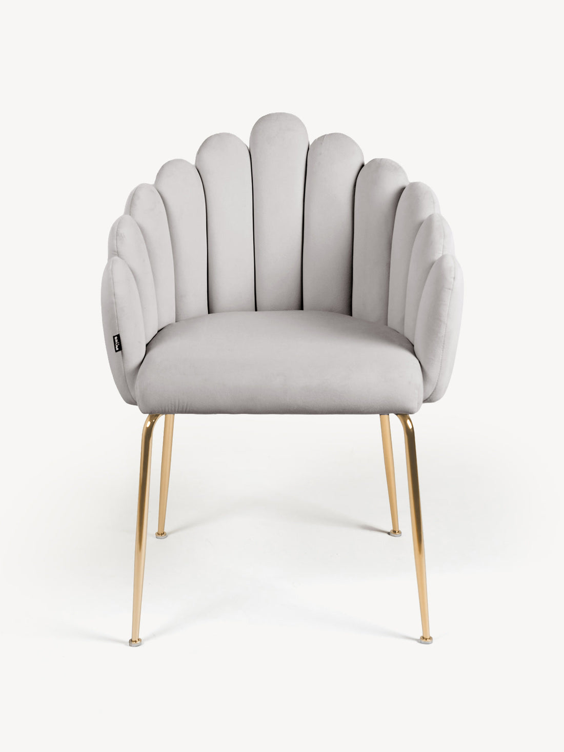 Silla Cordoba Gris Vista Frontal