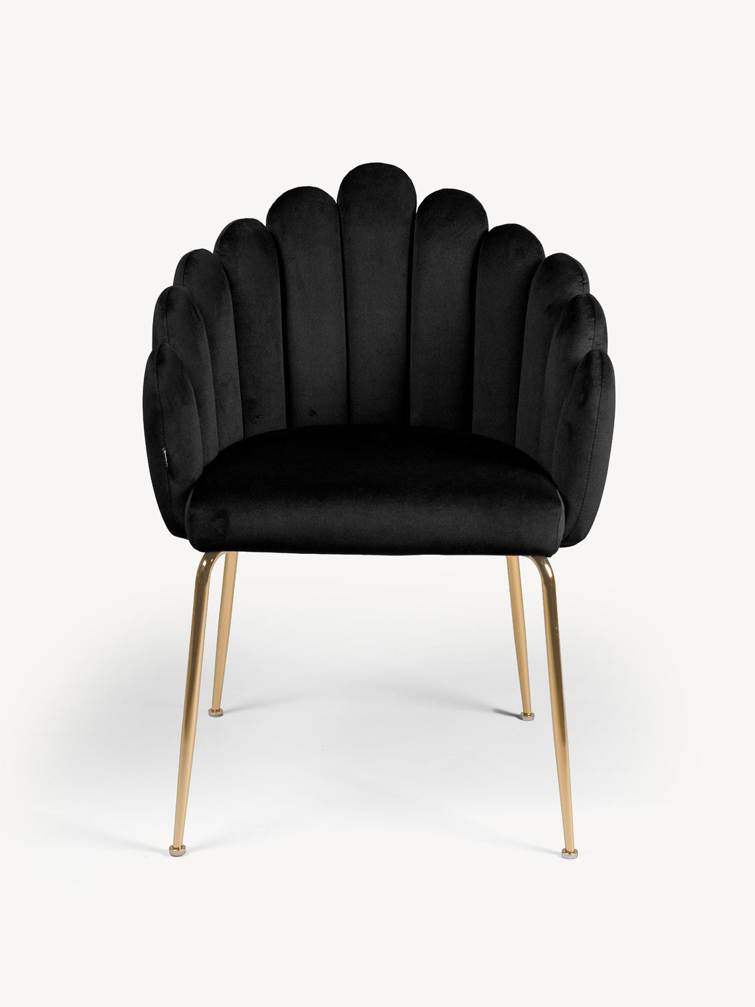 Silla Cordoba Negro Vista Frontal