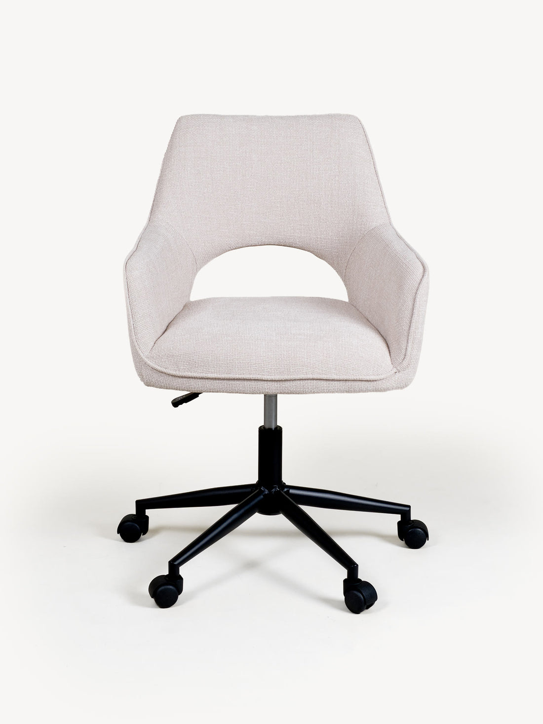 Silla de Oficina St. Moritz Beige Vista Frontal
