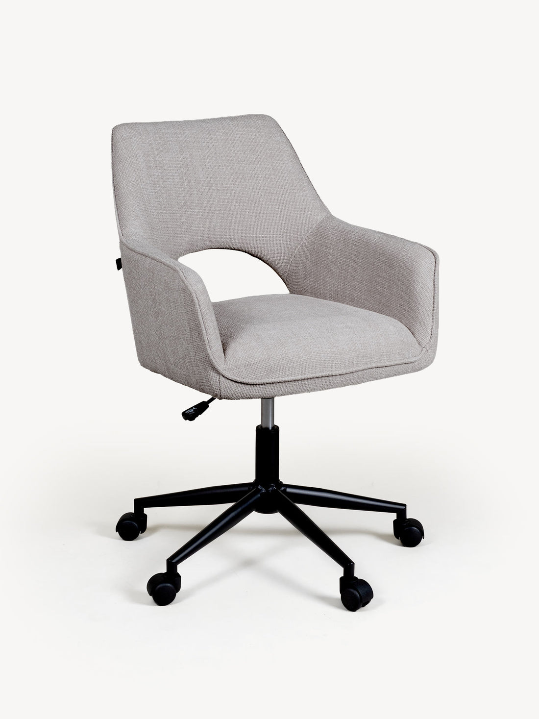 Silla de Oficina St. Moritz Gris Claro Vista en Perspectiva