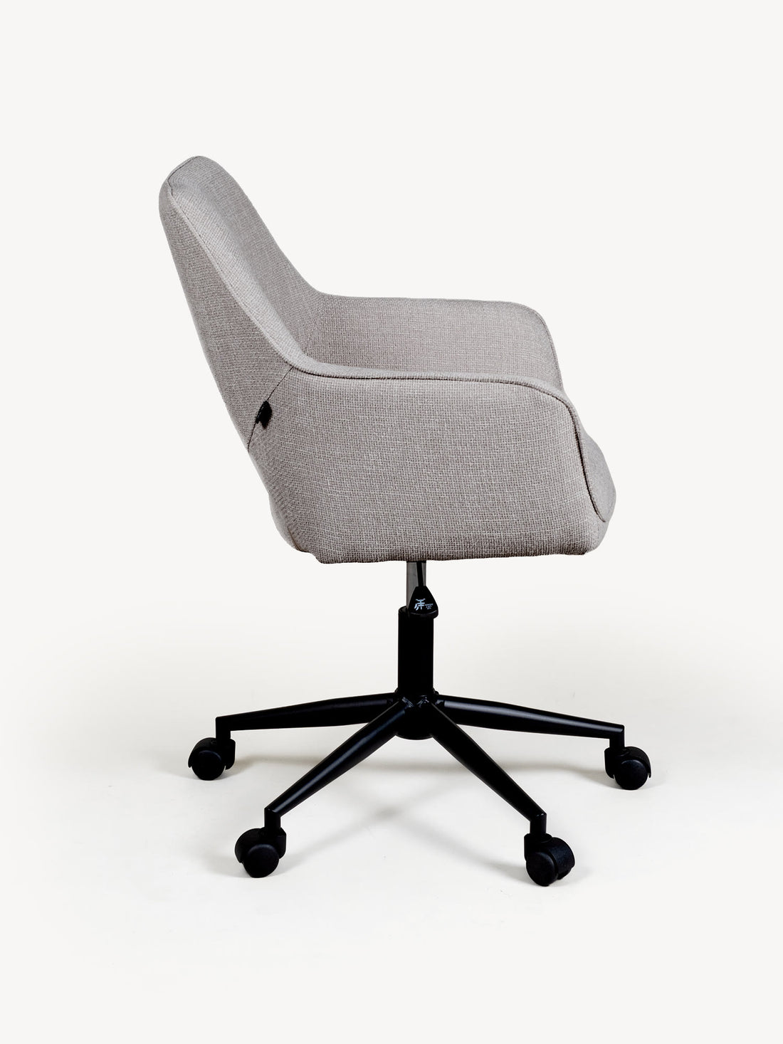 Silla de Oficina St. Moritz Gris Claro Vista Lateral