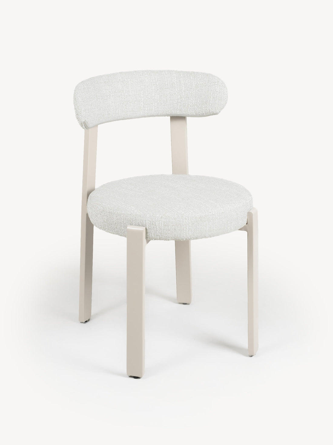 Silla Florida Blanco Vista en Perspectiva