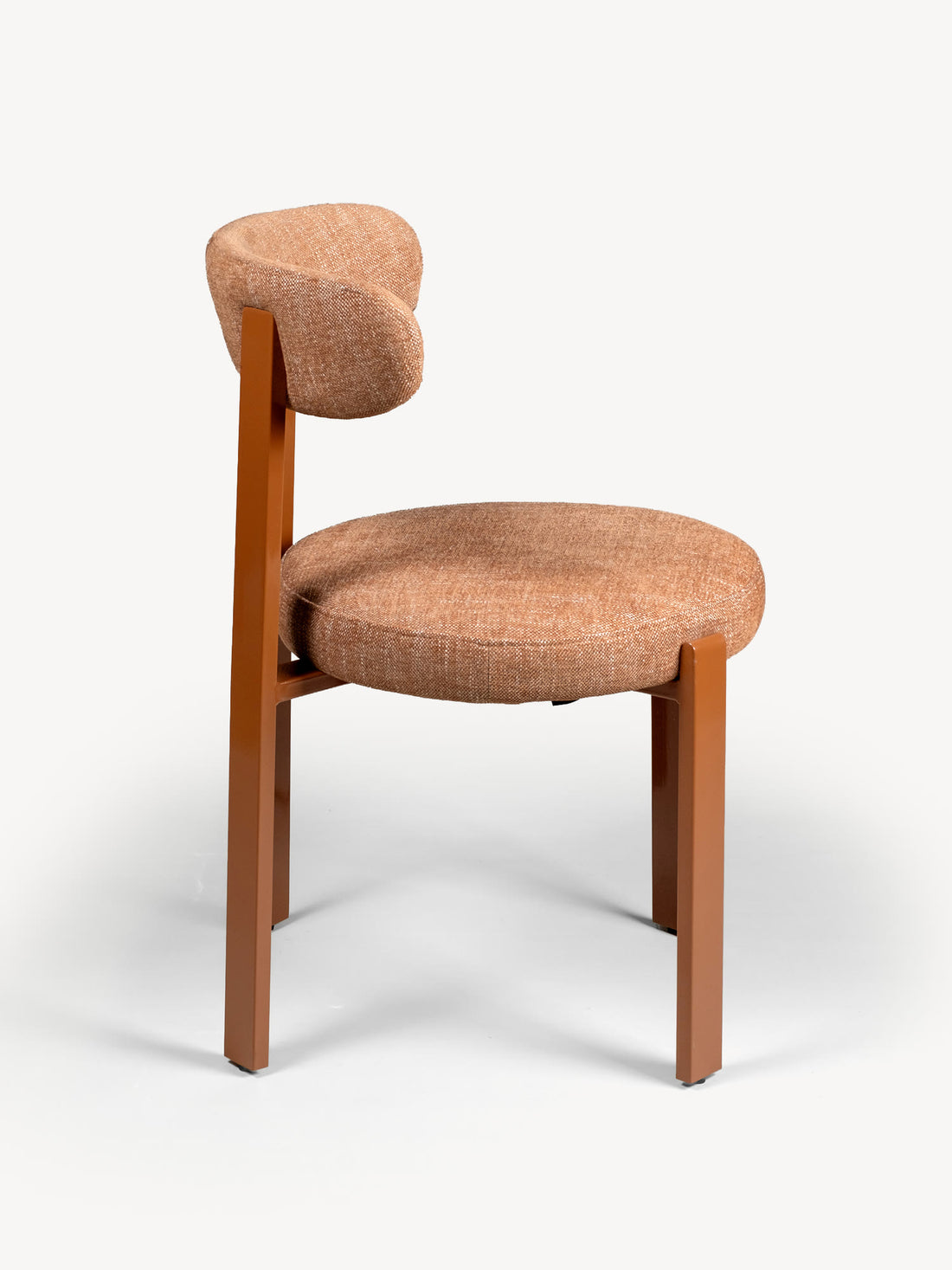Silla Florida Naranja Vista Lateral