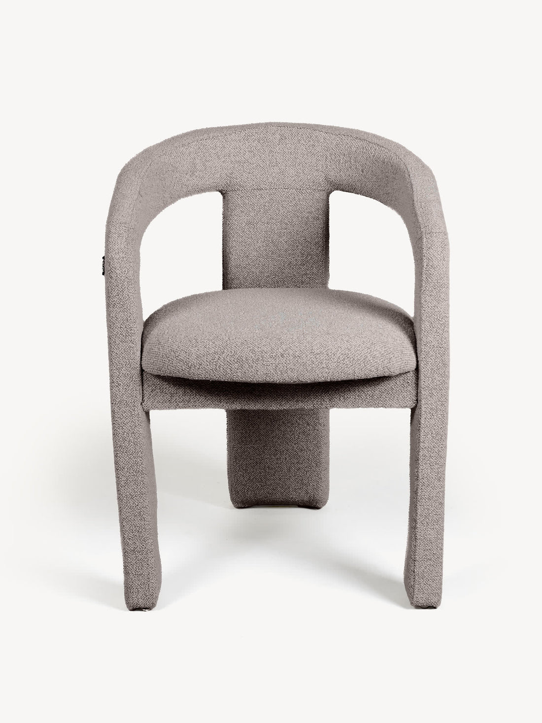 Silla Luca Gris Vista Frontal