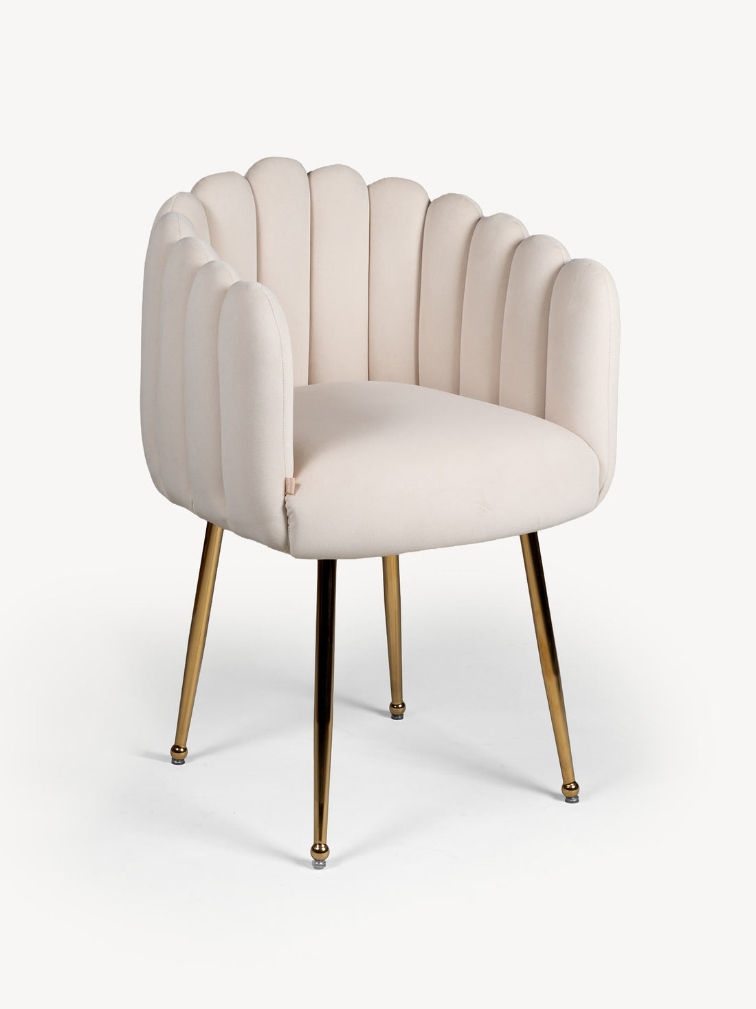 Silla Munich Beige Vista en Perspectiva