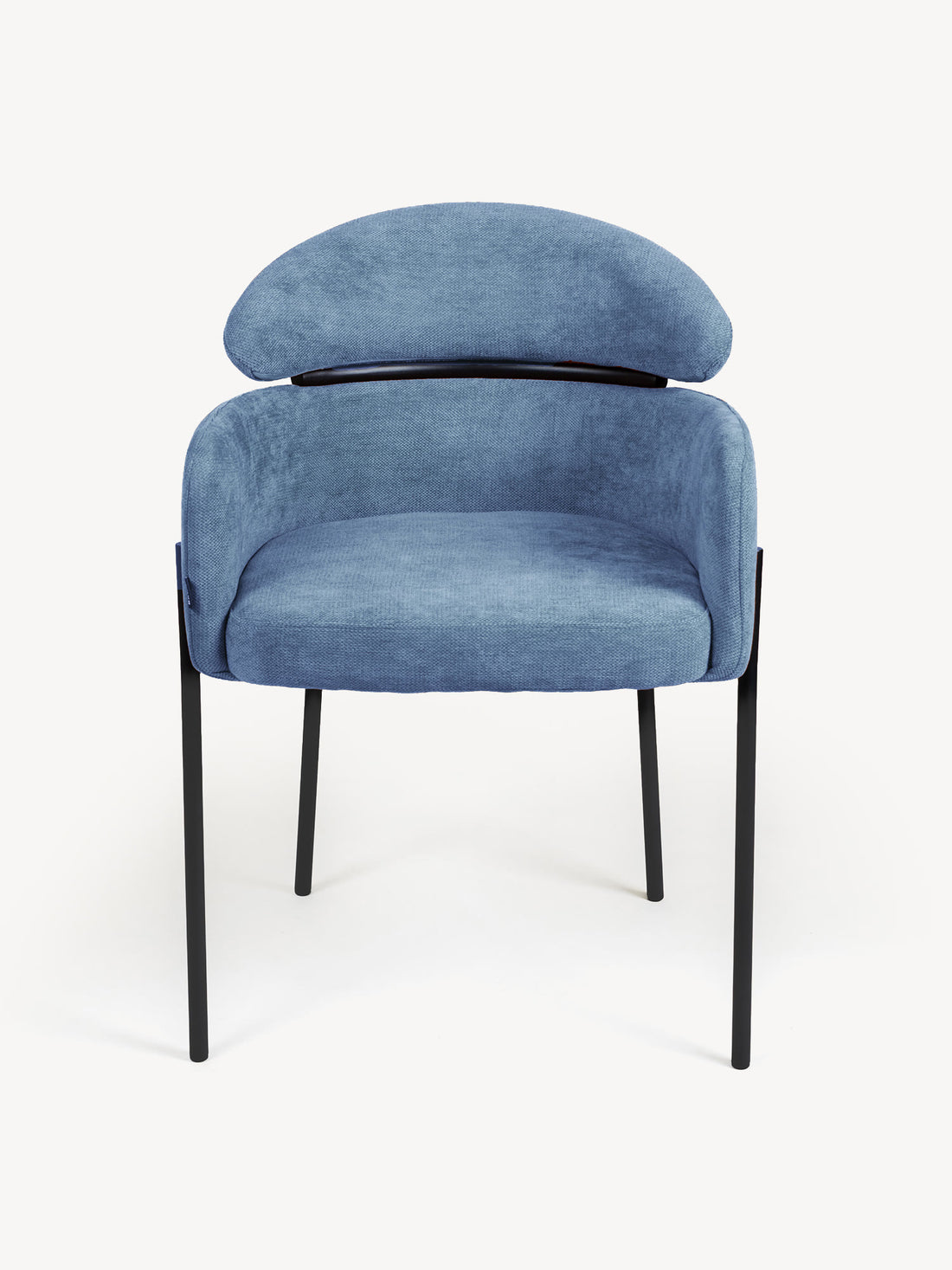 Silla Padua Azul Vista Frontal