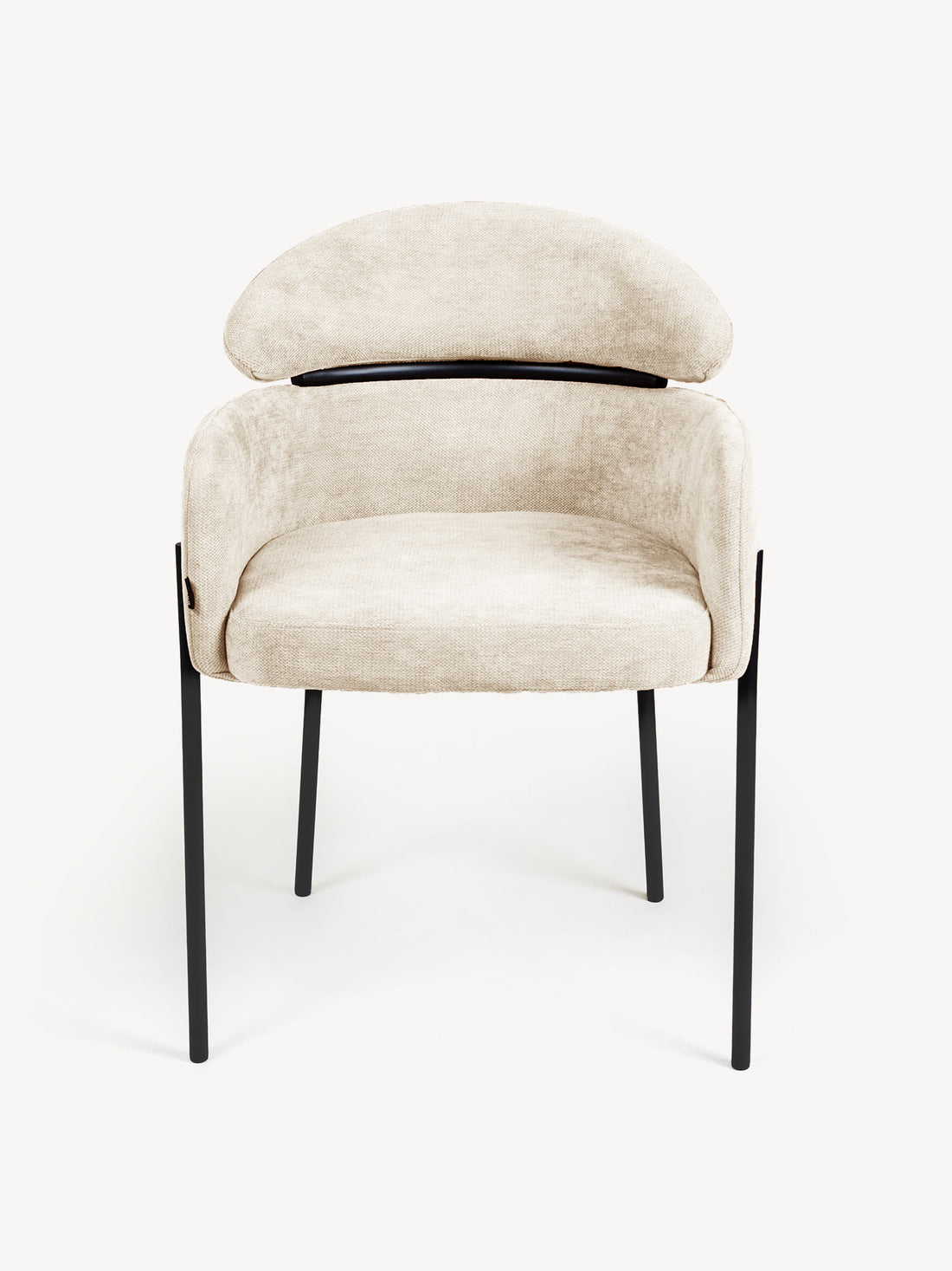 Silla Padua Beige Vista Frontal