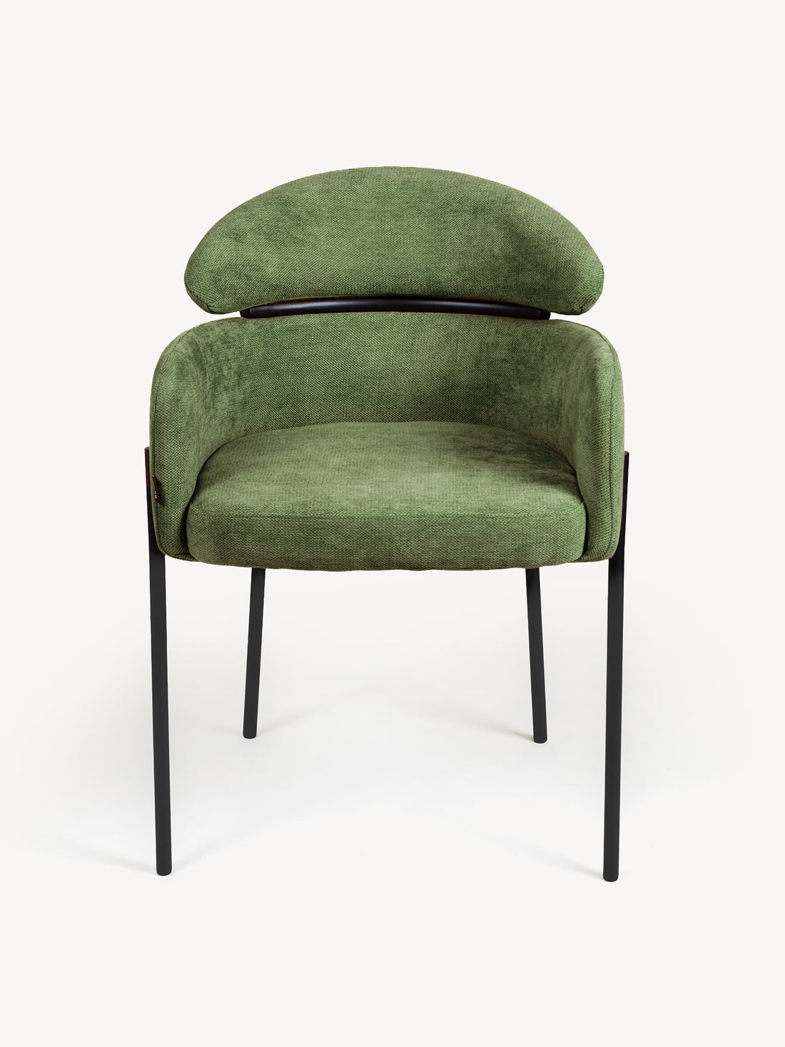 Silla Padua Verde Vista Frontal
